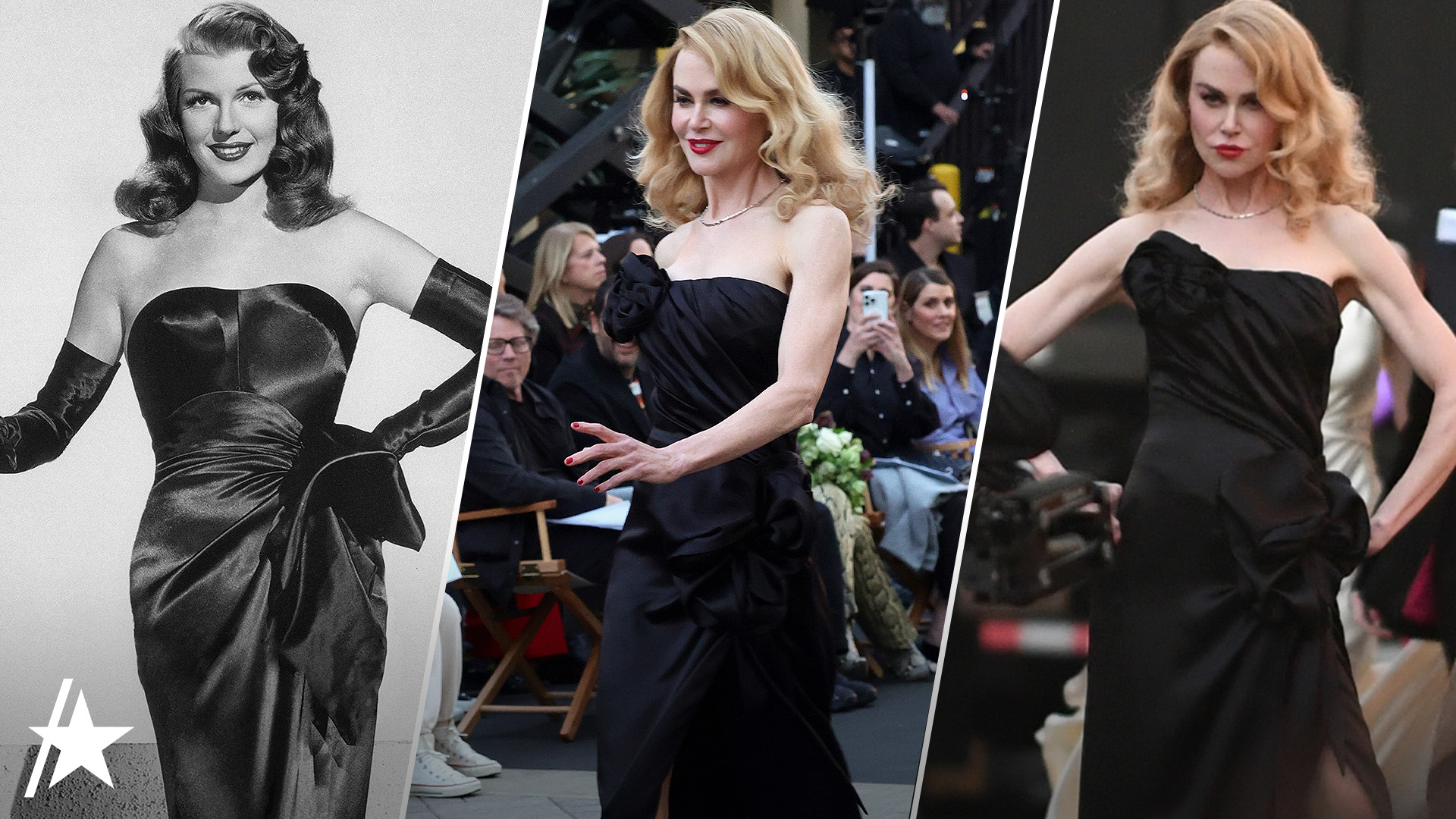 princess polly baby blue dress Nicole Kidman Commands Attention in Gorgeous Slit Dress
