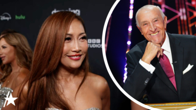 Carrie Ann Inaba Tearfully Remembers Len Goodman At 'DWTS' 20 Year Celebration