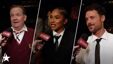 'DWTS': Jordan Chiles, Dylan Efron, Andy Richter & More React To Danielle Fishel's Elimination