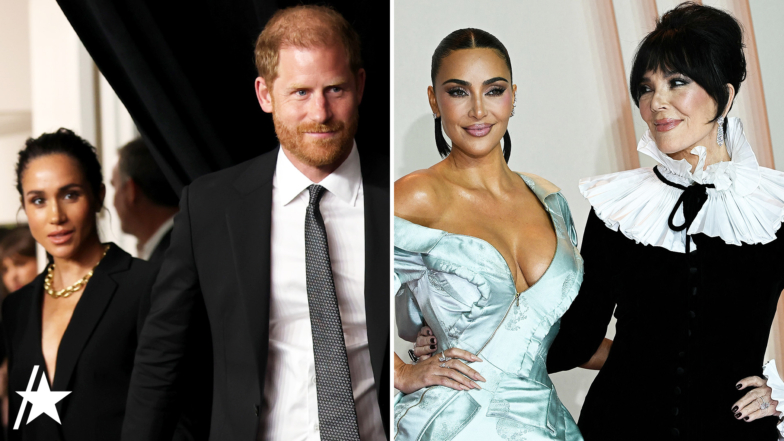 Kim Kardashian & Kris Jenner Delete Photos Of Meghan Markle & Prince Harry At 70th Birthday Bash | Access