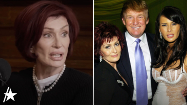 Sharon Osbourne Tearfully Reacts To Voicemail Donald Trump Left Her After Ozzy's Death