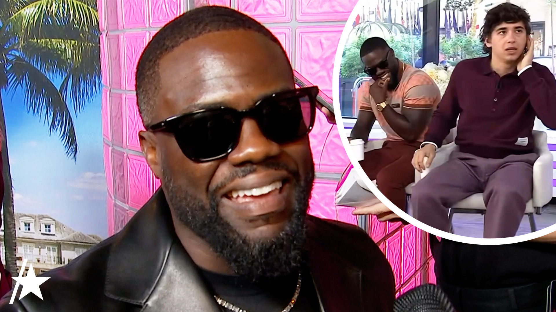 Lucu Banget! Kevin Hart Balas Tiru Gaya Marcello Hernández di Premiere Film Terbaru Netflix '72 Hours'