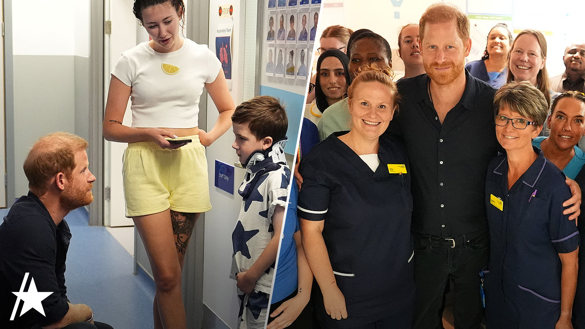 Prince Harry Visits Children's Hospital During Solo UK Trip Without Meghan Markle, Archie Or Lilibet