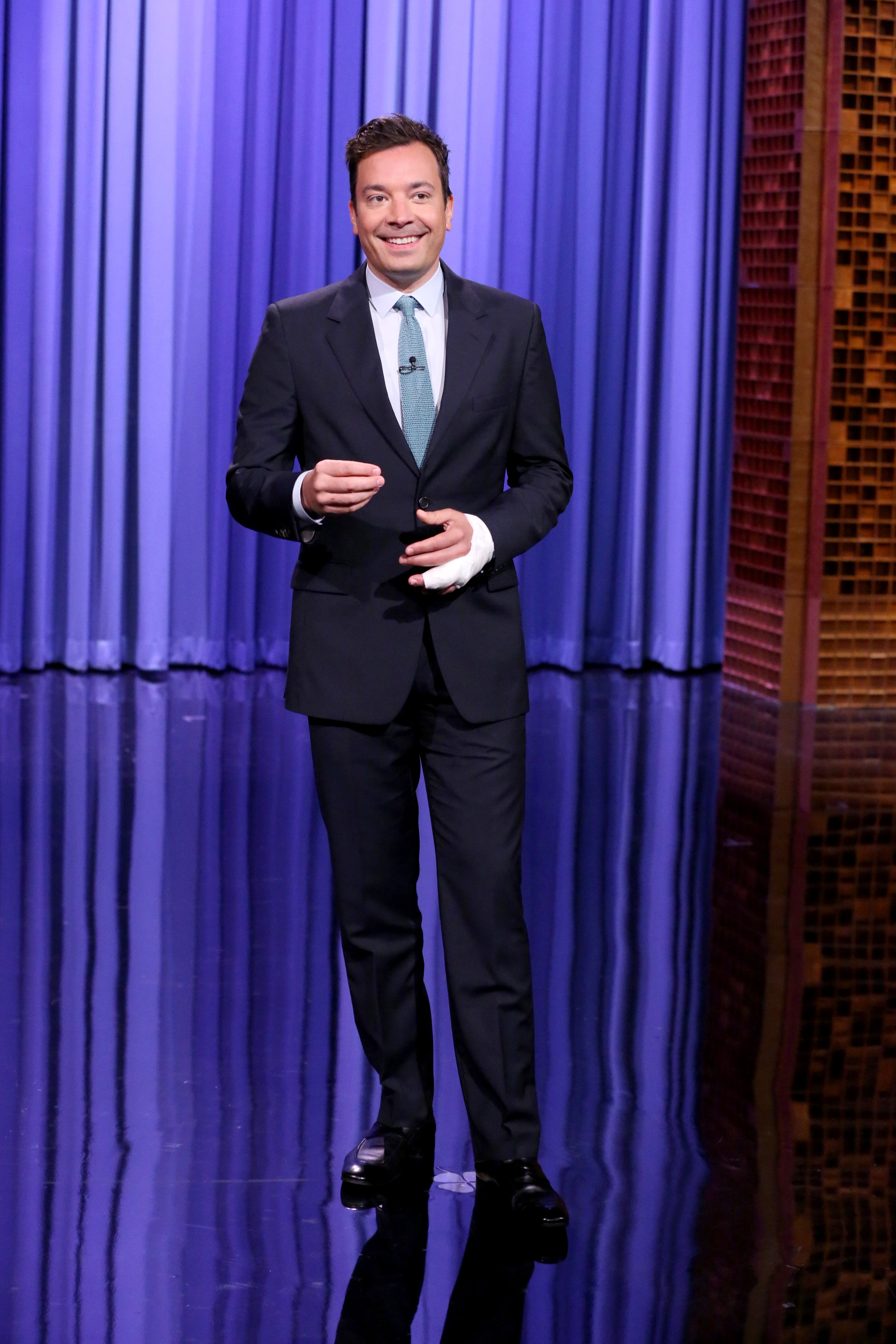 Jimmy Fallon's Finger Almost Amputated After Fall - Access